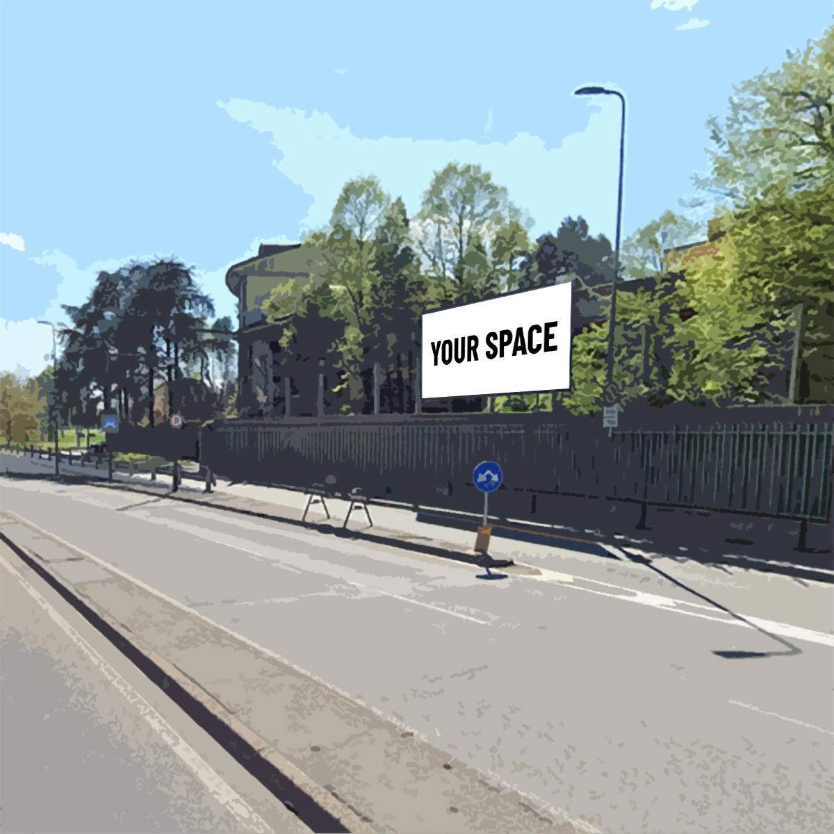SPAZIO PUBBLICITARIO 600 x 300 Via Patroclo (MILANO) Dal 19/10/2026 al 01/11/2026 14 giorni